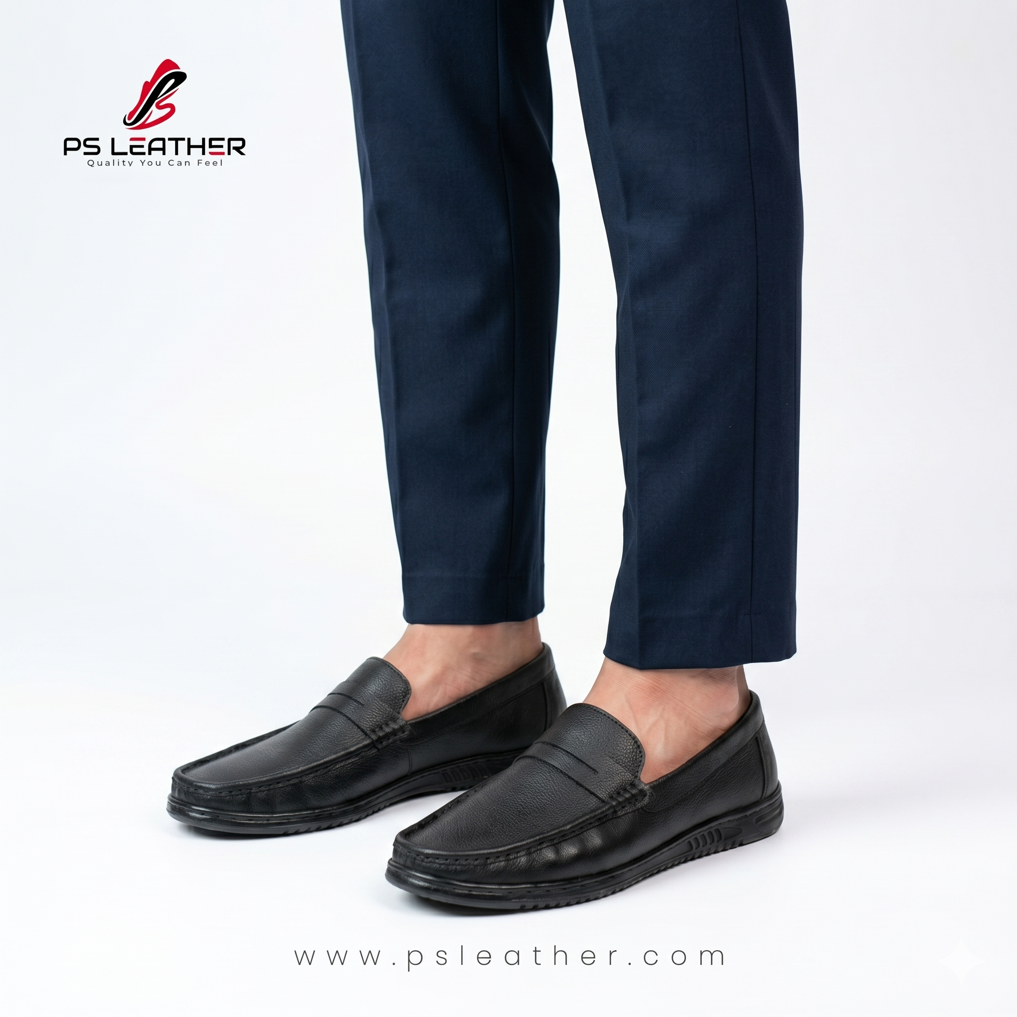Casual Black Loafer